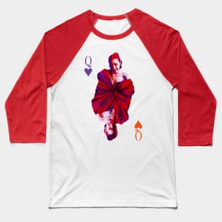 Billie Holiday queen of hearts Baseball T-Shirt